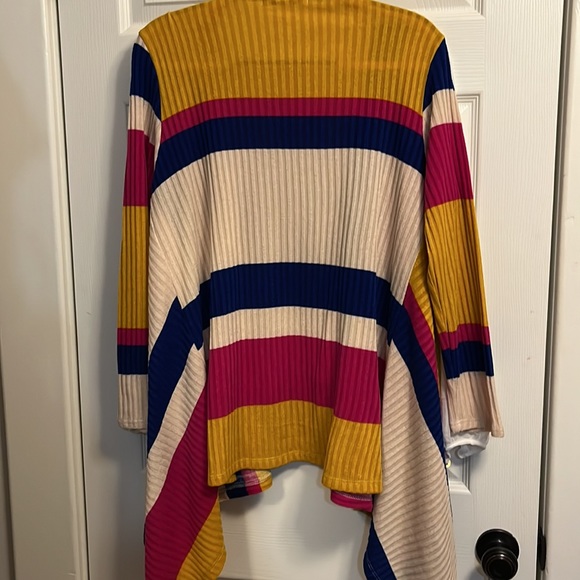 Modern Vintage Boutique colorful cardigan size L - Picture 3 of 4